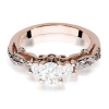 Pierścionek W0023 Diament 0,50ct różowe złoto
