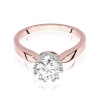 Pierścionek W0541 Diament 0,70ct różowe złoto