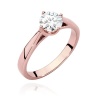 Pierścionek W0543 Diament 0,70ct różowe złoto