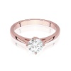 Pierścionek W0543 Diament 0,70ct różowe złoto