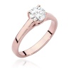 Pierścionek W0544 Diament 0,70ct różowe złoto