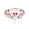 Pierścionek W0545 Diament 0,50ct różowe złoto