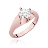 Pierścionek W0545 Diament 0,70ct różowe złoto