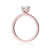 Pierścionek W0546 Diament 0,50ct różowe złoto