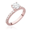 Pierścionek W0546 Diament 0,70ct różowe złoto
