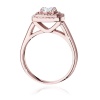 Pierścionek W0548 Diament 0,50ct różowe złoto