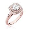 Pierścionek W0548 Diament 0,70ct różowe złoto
