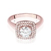 Pierścionek W0548 Diament 0,70ct różowe złoto
