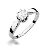 Pierścionek W0228 Diament 0,70ct białe złoto