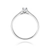 Pierścionek W0506 Diament 0,12ct białe złoto