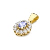 Zawieszka Z0354 Tanzanit 0,40ct żółte złoto