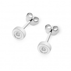 Kolczyki K0071 Diament 2 x 0,0145ct białe złoto
