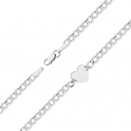 Bransoletka B0006 z diamentami białe złoto