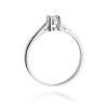 Pierścionek W0364 Diament Laboratoryjny 0,30ct białe złoto