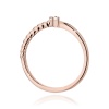 Pierścionek W0683 Diament 0,13ct różowe złoto