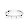 Pierścionek W0714 Diament 0,13ct białe złoto