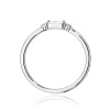 Pierścionek W0714 Diament 0,13ct białe złoto