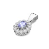 Zawieszka Z0354 Tanzanit 0,40ct białe złoto