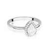 Pierścionek W0455 Diament Laboratoryjny 0,65ct białe złoto