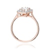 Pierścionek W0576 Diament Laboratoryjny 1.00ct różowe złoto
