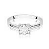 Pierścionek W0447 Diament Laboratoryjny 0,20ct białe złoto