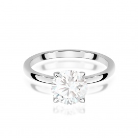 Pierścionek W0687 Diament Laboratoryjny 1,50ct białe złoto
