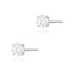 Kolczyki K0583 Diament Laboratoryjny 2 x 0.30ct białe złoto