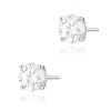Kolczyki K0583 Diament Laboratoryjny 2 x 2.00ct białe złoto