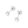 Kolczyki K0583 Diament 2 x 0.50ct białe złoto
