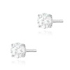 Kolczyki K0583 Diament 2 x 0.70ct białe złoto
