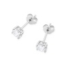 Kolczyki K0583 Diament 2 x 0.70ct białe złoto