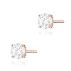 Kolczyki K0583 Diament 2 x 0.70ct różowe złoto