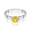 Pierścionek W0544 Diament Laboratoryjny żółty 1,00ct białe złoto