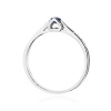 Pierścionek W0435 Szafir 0,15ct białe złoto
