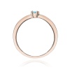 Pierścionek W0288 Topaz Swiss 0,15ct różowe złoto