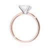 Pierścionek W0690 Diament Laboratoryjny 1,50ct różowe złoto