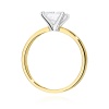 Pierścionek W0690 Diament Laboratoryjny 1,50ct żółte złoto