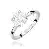 Pierścionek W0687 Diament 1,00ct Białe złoto