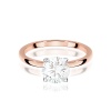 Pierścionek W0687 Diament 1,00ct Różowe złoto