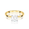 Pierścionek W0687 Diament 1,00ct Żółte złoto