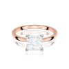 Pierścionek W0690 Diament 1,00ct Różowe złoto
