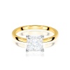 Pierścionek W0690 Diament 1,00ct Żółte złoto