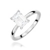 Pierścionek W0691 Diament 1,00ct Białe złoto