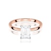 Pierścionek W0691 Diament 1,00ct Różowe złoto