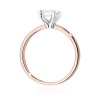 Pierścionek W0691 Diament 1,00ct Różowe złoto