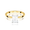 Pierścionek W0691 Diament 1,00ct Żółte złoto