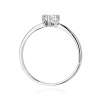 Pierścionek W0496 Diament laboratoryjny 0,30ct białe złoto