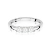 Pierścionek W0716 Diament laboratoryjny Białe złoto