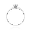 Pierścionek W0256 Diament laboratoryjny 0,20ct białe złoto