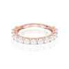 Pierścionek W0721 Diament rózowe złoto